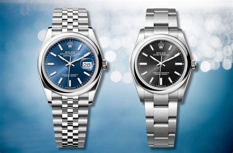 rolex oyster perpetual vs datejust|rolex oyster perpetual color chart.